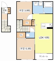 グッドライフステージ南川瀬の物件間取画像